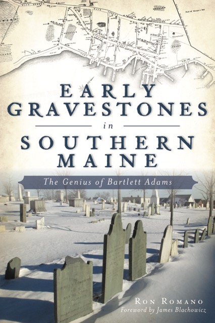 Bartlett Adams Gravestones book cover by Ron Romano