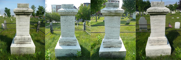 4 sides of a monument