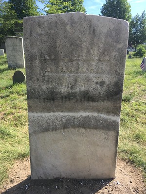 Hannah Bradford head stone