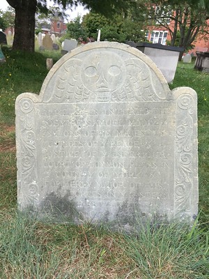 Samuel Moodey head stone