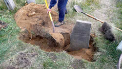 Wildrage trench digging