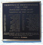 Portland Head Light Plaque