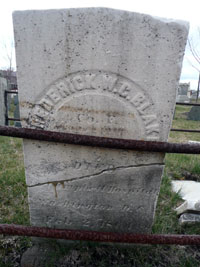 Gravestone of Frederick Blake