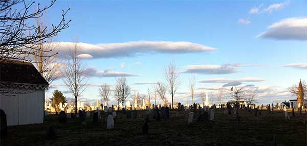 Eastern Cemetery sunrise