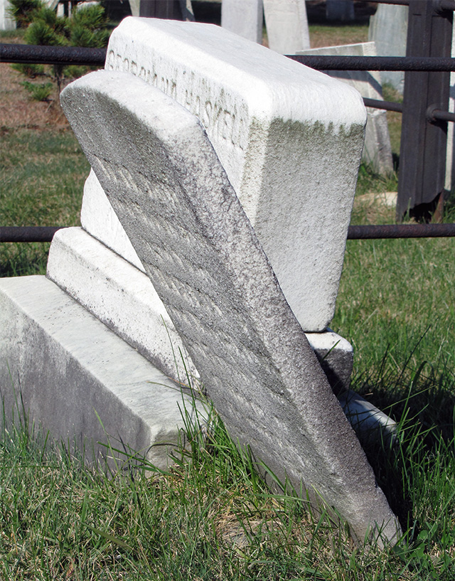 stone on foam blocks